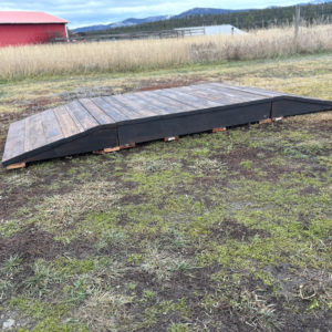 Wooden Bridge For Working Equitation